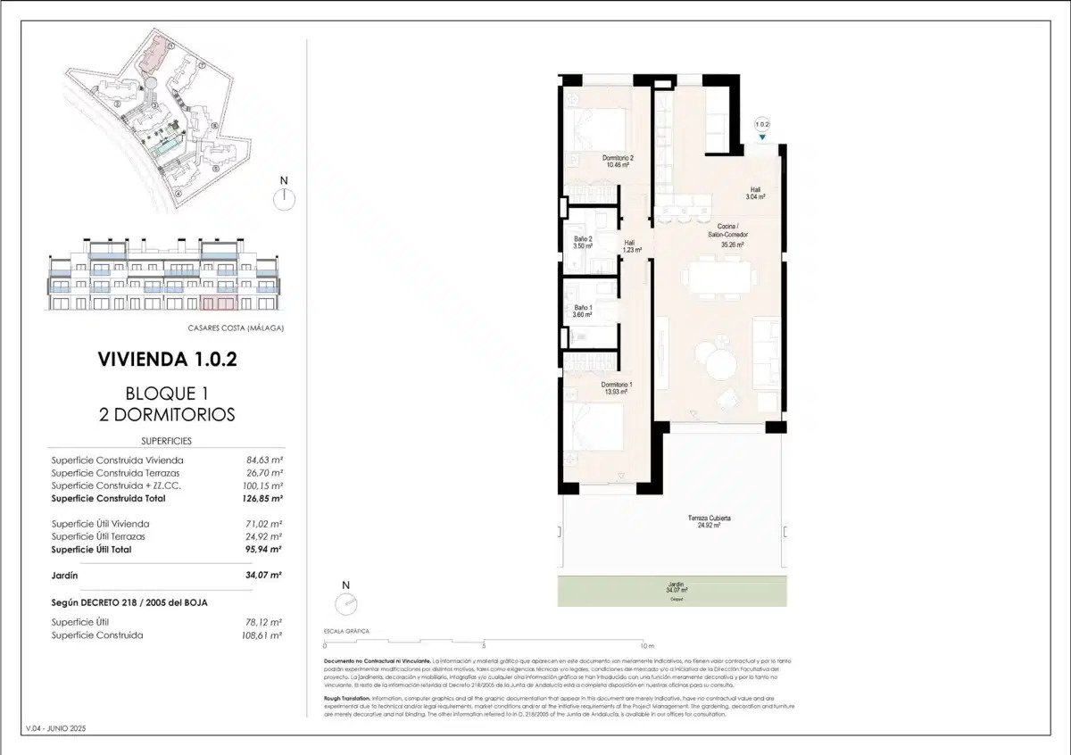 2-Bedroom, 2-Bathroom Modern Apartment with Sea Views in Doña Julia Golf, Casares Costa