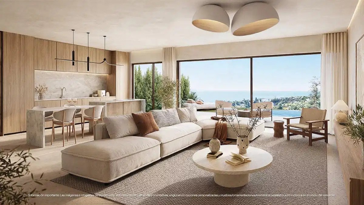 3-Bedroom, 2-Bathroom Luxury Townhouses with Sea Views and Private Pools in Las Lomas del Higuerón
