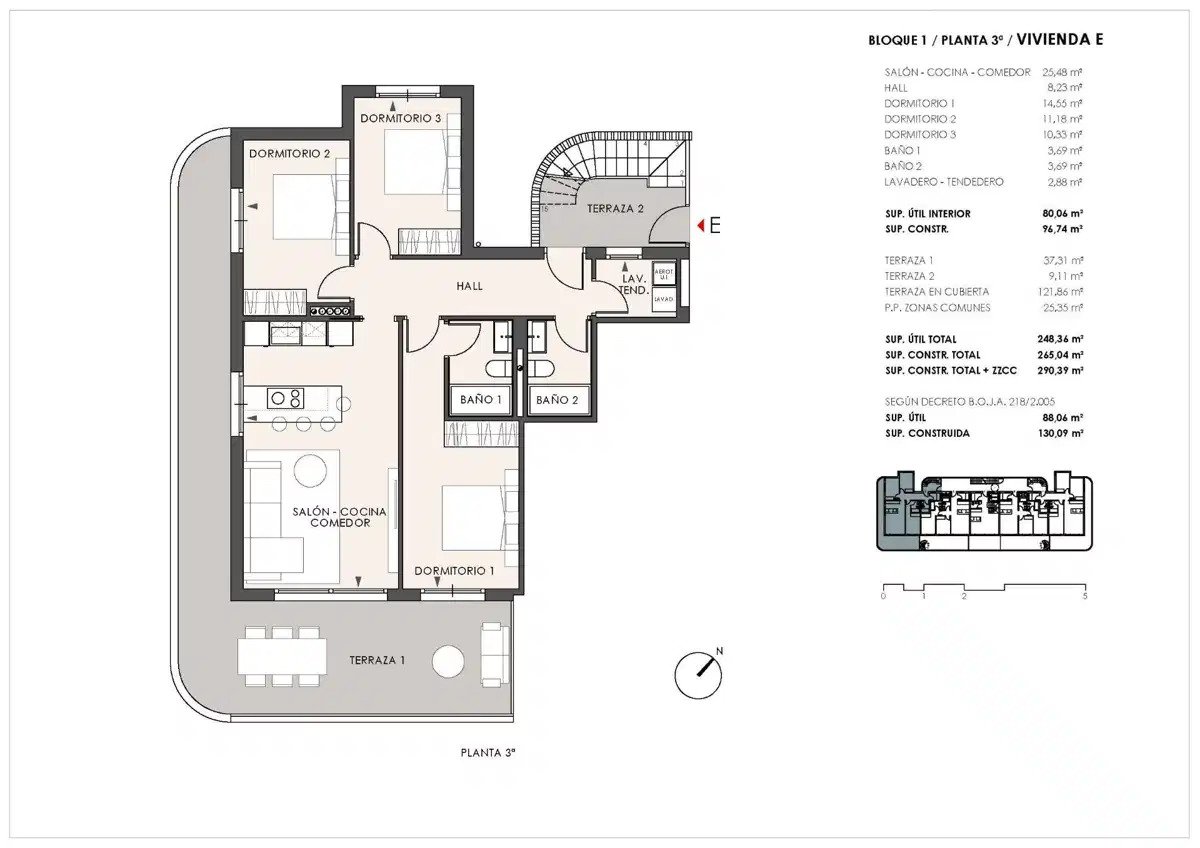 3-Bedroom, 2-Bathroom Boutique Penthouse with Premium Amenities in Los Pacos, Fuengirola