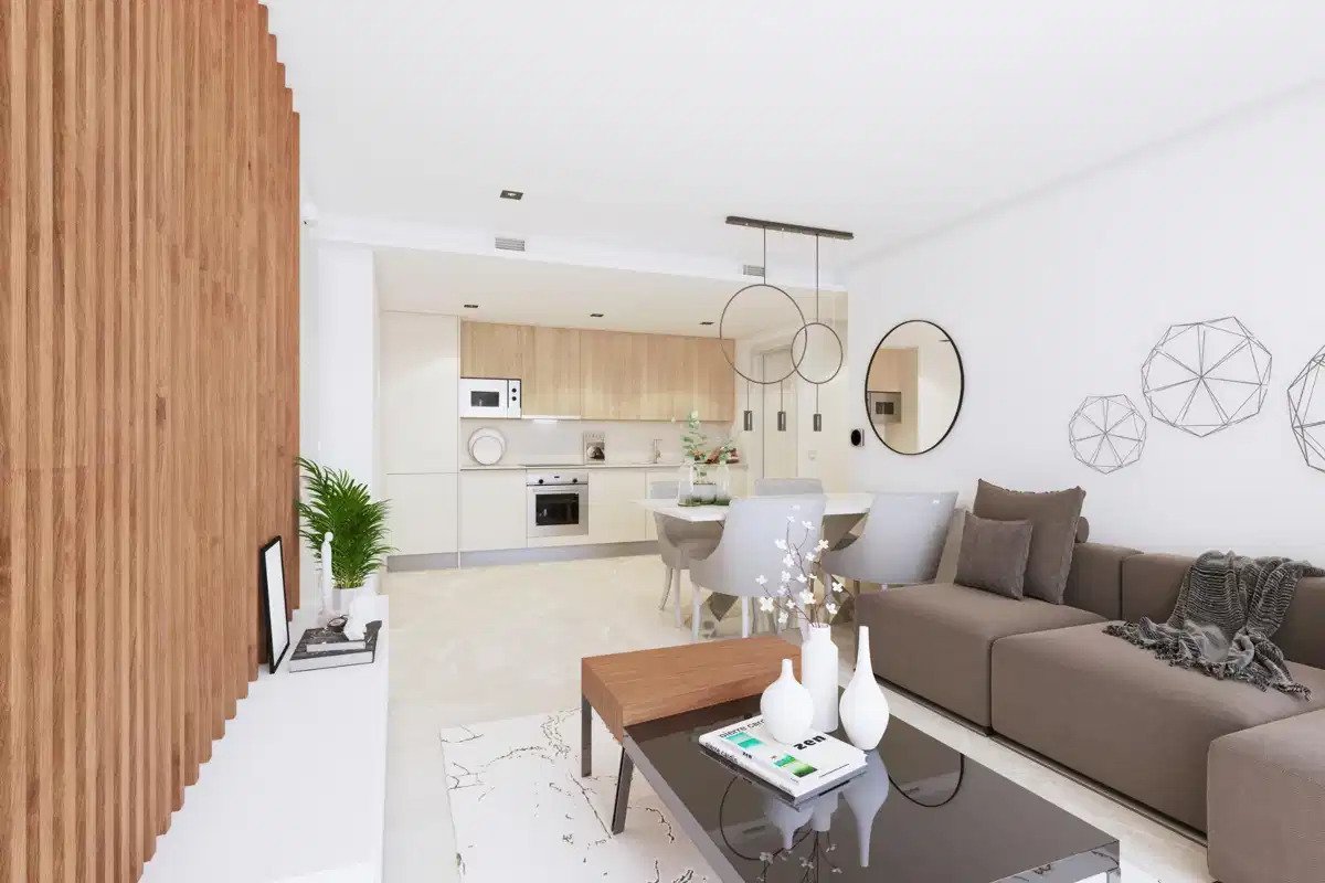 2-Bedroom, 2-Bathroom Apartment with Rooftop Pool and Mountain Views in Central Benahavís