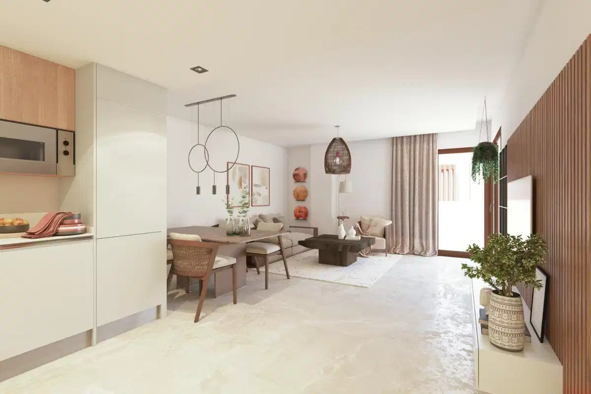 2-Bedroom, 2-Bathroom Apartment with Rooftop Pool and Mountain Views in Central Benahavís