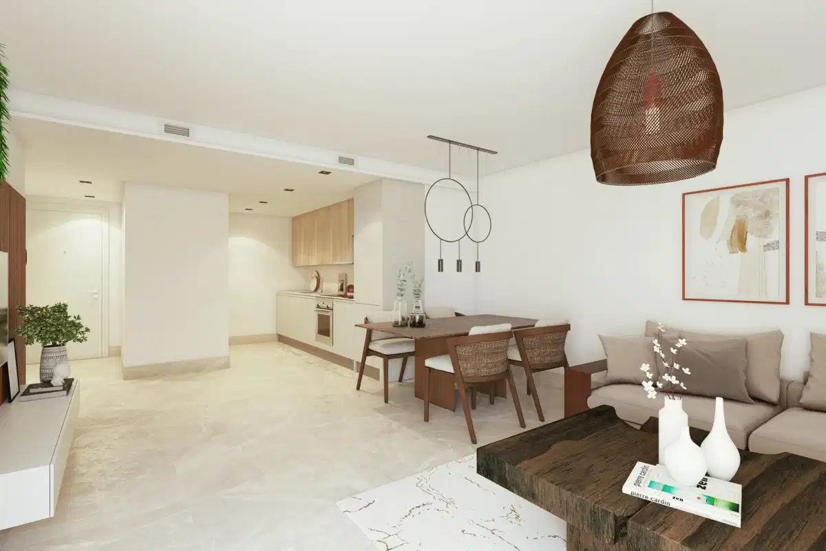 2-Bedroom, 2-Bathroom Apartment with Rooftop Pool and Mountain Views in Central Benahavís