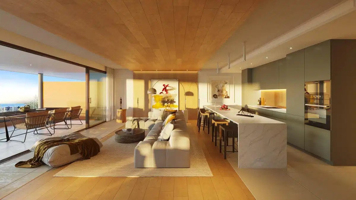 2-Bedroom, 2-Bathroom Apartment with Panoramic Sea Views and Sustainable Design in El Higuerón