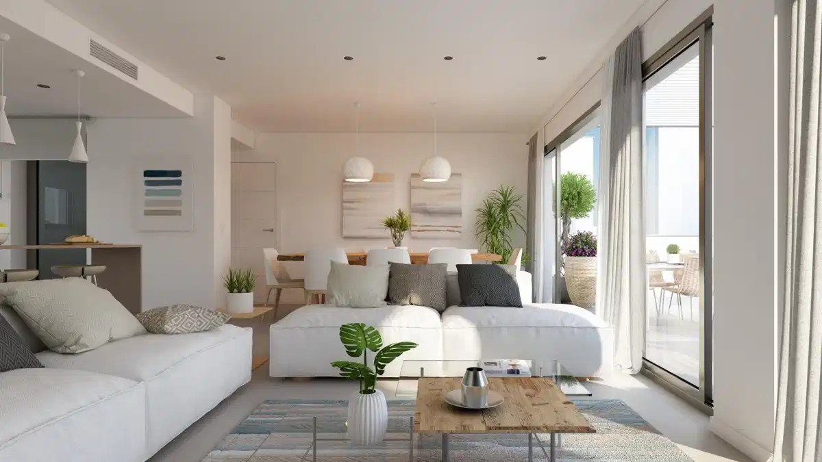 2-Bedroom, 2-Bathroom Apartment with Panoramic Mediterranean Sea Views in Casares