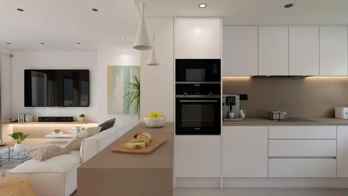 2-Bedroom, 2-Bathroom Apartment with Panoramic Mediterranean Sea Views in Casares