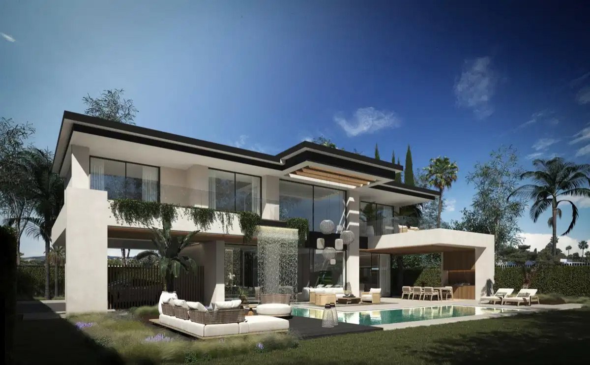 4-Bedroom, 5-Bathroom Villa with Contemporary Elegance in Marbella