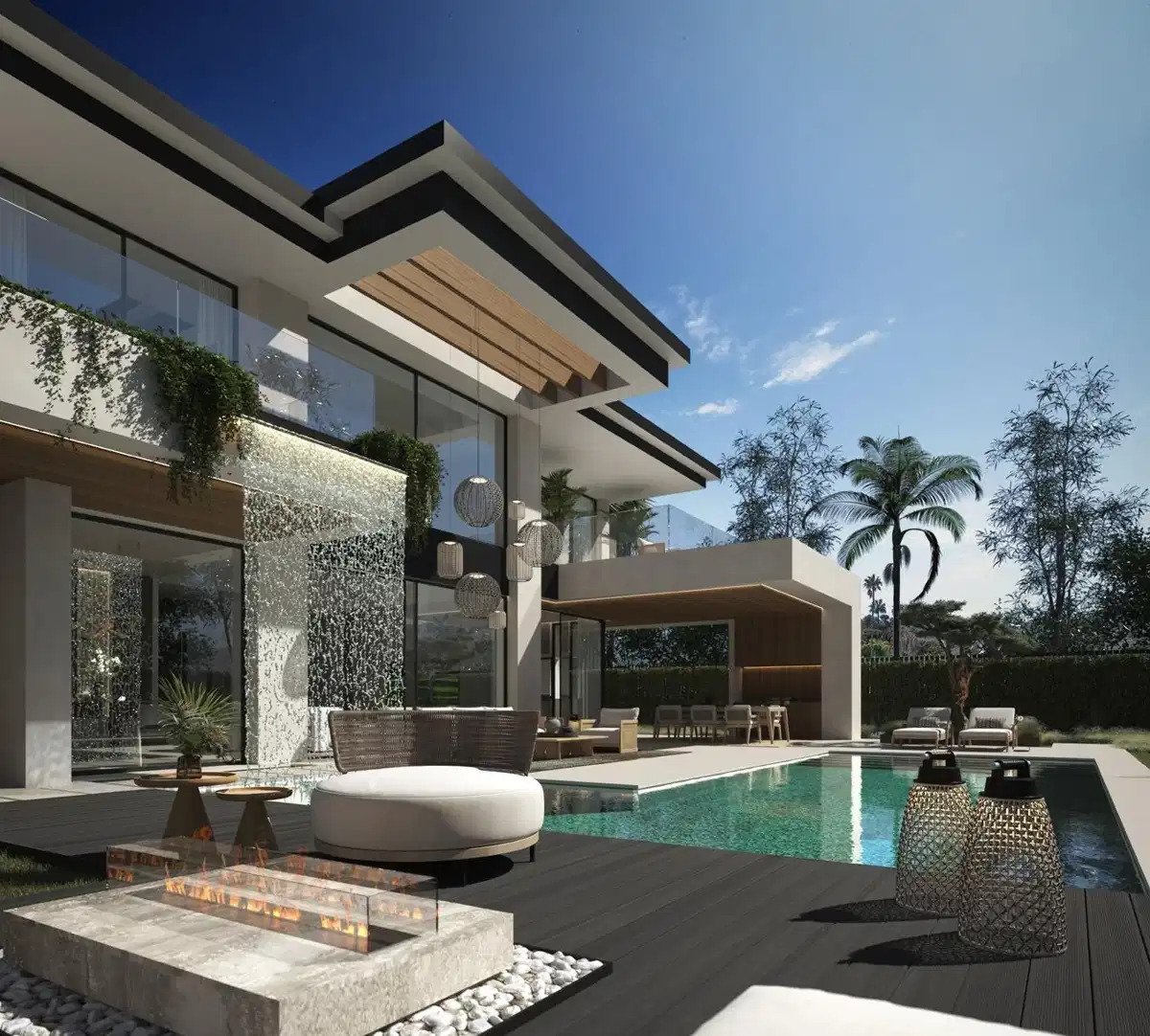 4-Bedroom, 5-Bathroom Villa with Contemporary Elegance in Marbella