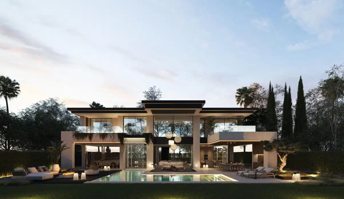 4-Bedroom, 5-Bathroom Villa with Contemporary Elegance in Marbella