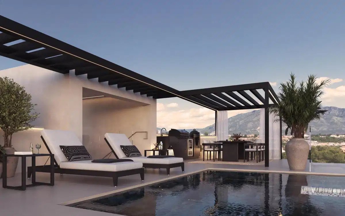 4-Bedroom, 5-Bathroom Villa with Contemporary Elegance in Marbella