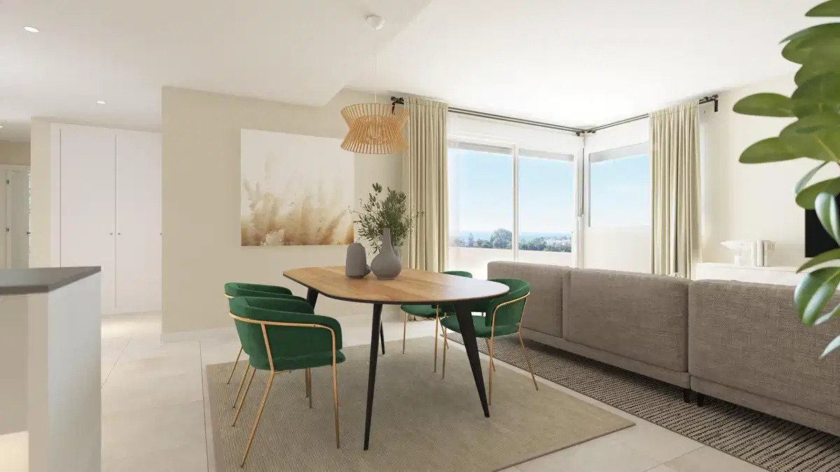 2-Bedroom, 2-Bathroom Apartment with Sea and Mountain Views on the New Golden Mile