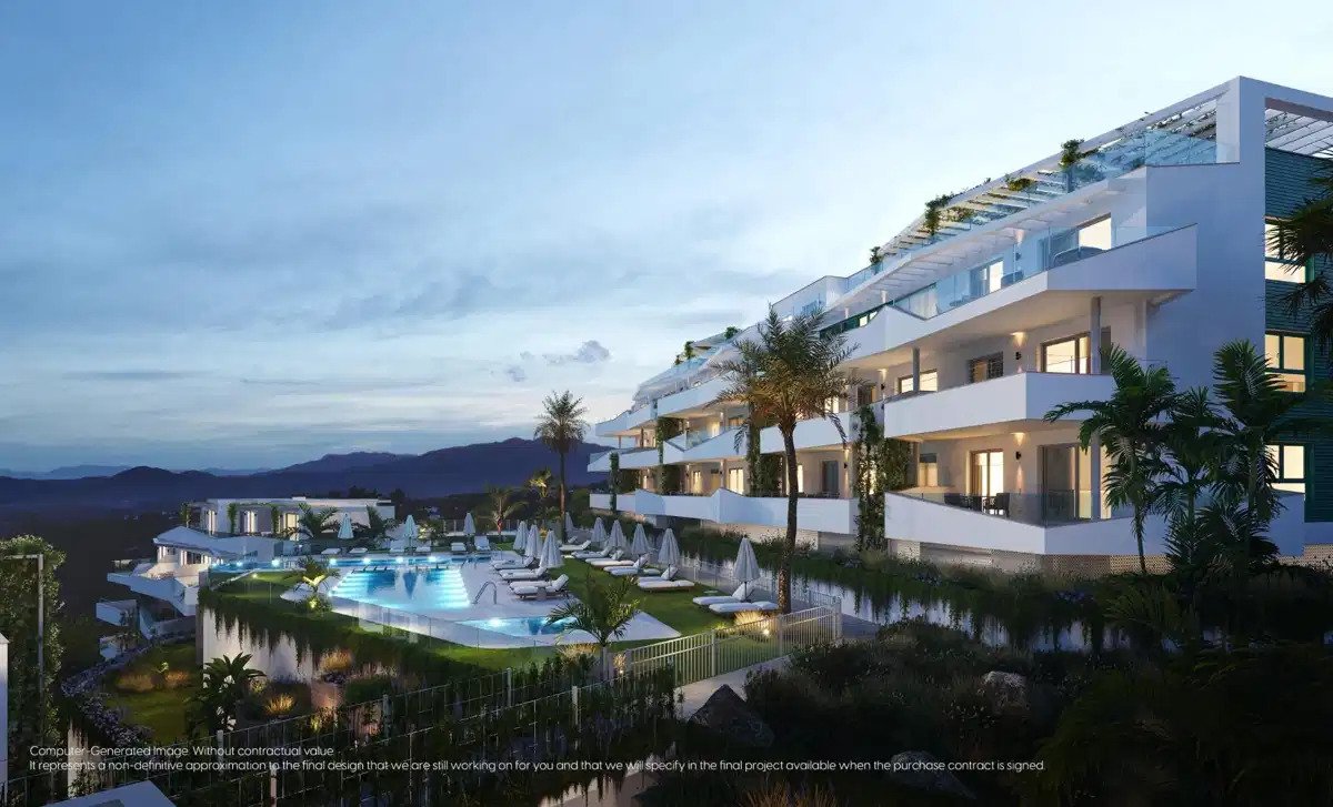 3-Bedroom, 2-Bathroom Apartment with South-West Orientation and Wellness Facilities in Mijas