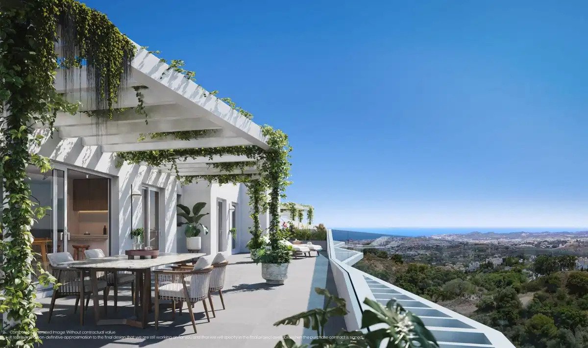 3-Bedroom, 2-Bathroom Apartment with South-West Orientation and Wellness Facilities in Mijas