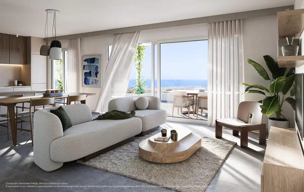 3-Bedroom, 2-Bathroom Apartment with South-West Orientation and Wellness Facilities in Mijas