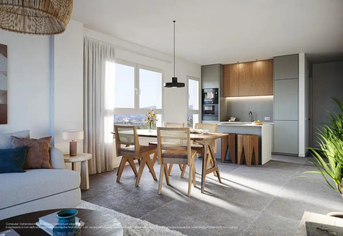 3-Bedroom, 2-Bathroom Apartment with South-West Orientation and Wellness Facilities in Mijas
