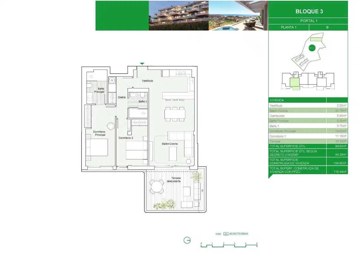 2-Bedroom, 2-Bathroom Apartment with Expansive Terraces and Sea Views in Calanova Golf, Mijas