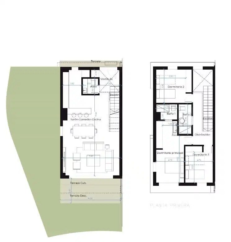 3-Bedroom, 2-Bathroom Modern Semi-Detached Homes with Sea Views in La Cala de Mijas