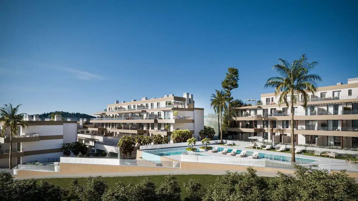 3-Bedroom, 2-Bathroom Contemporary Sea View Ground Floor Apartment in Mijas Costa