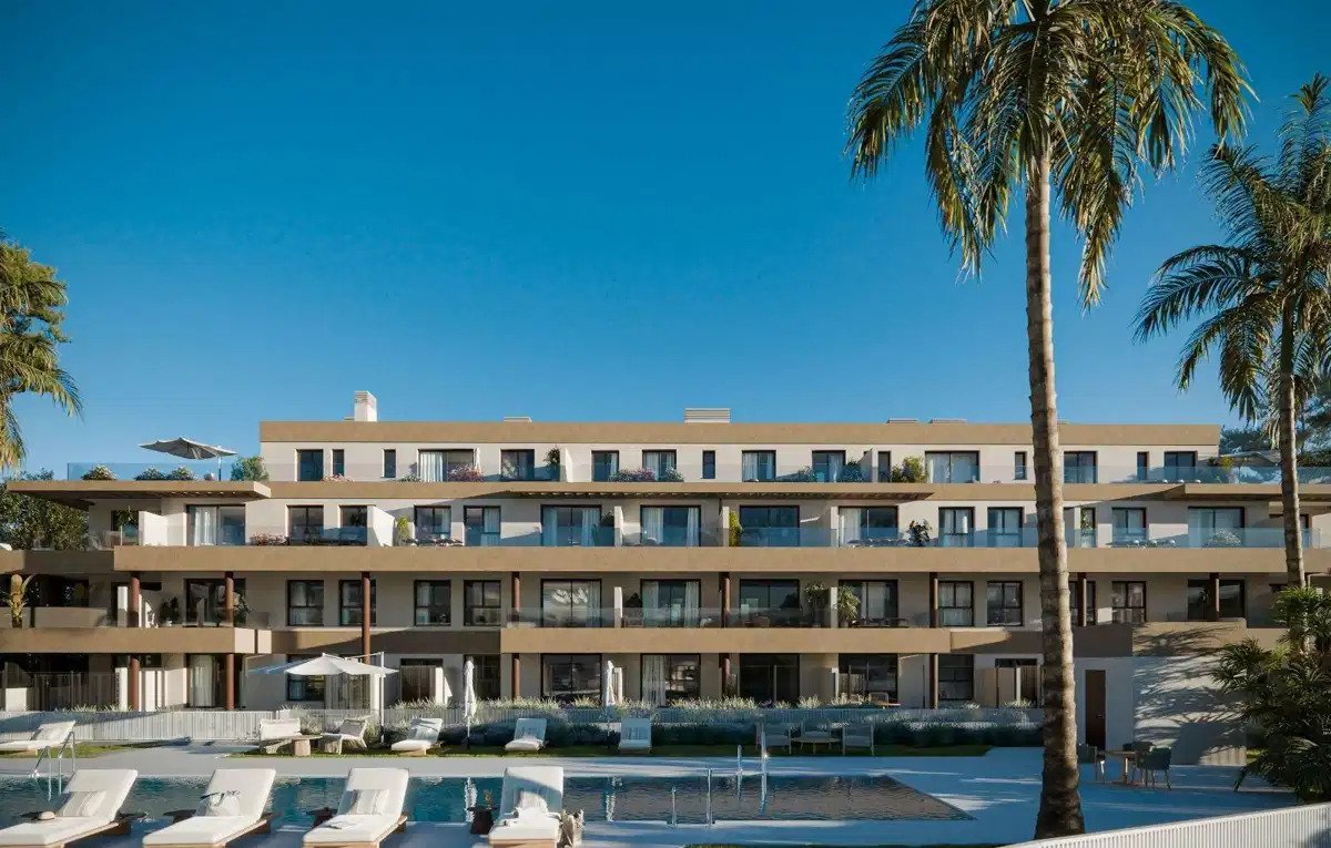 3-Bedroom, 2-Bathroom Contemporary Sea View Ground Floor Apartment in Mijas Costa