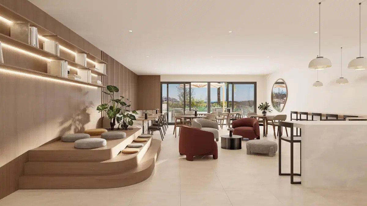 3-Bedroom, 2-Bathroom Contemporary Sea View Ground Floor Apartment in Mijas Costa
