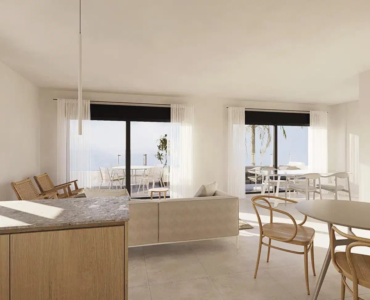 3-Bedroom, 2-Bathroom Ground Floor Apartment with Panoramic Views in Casares