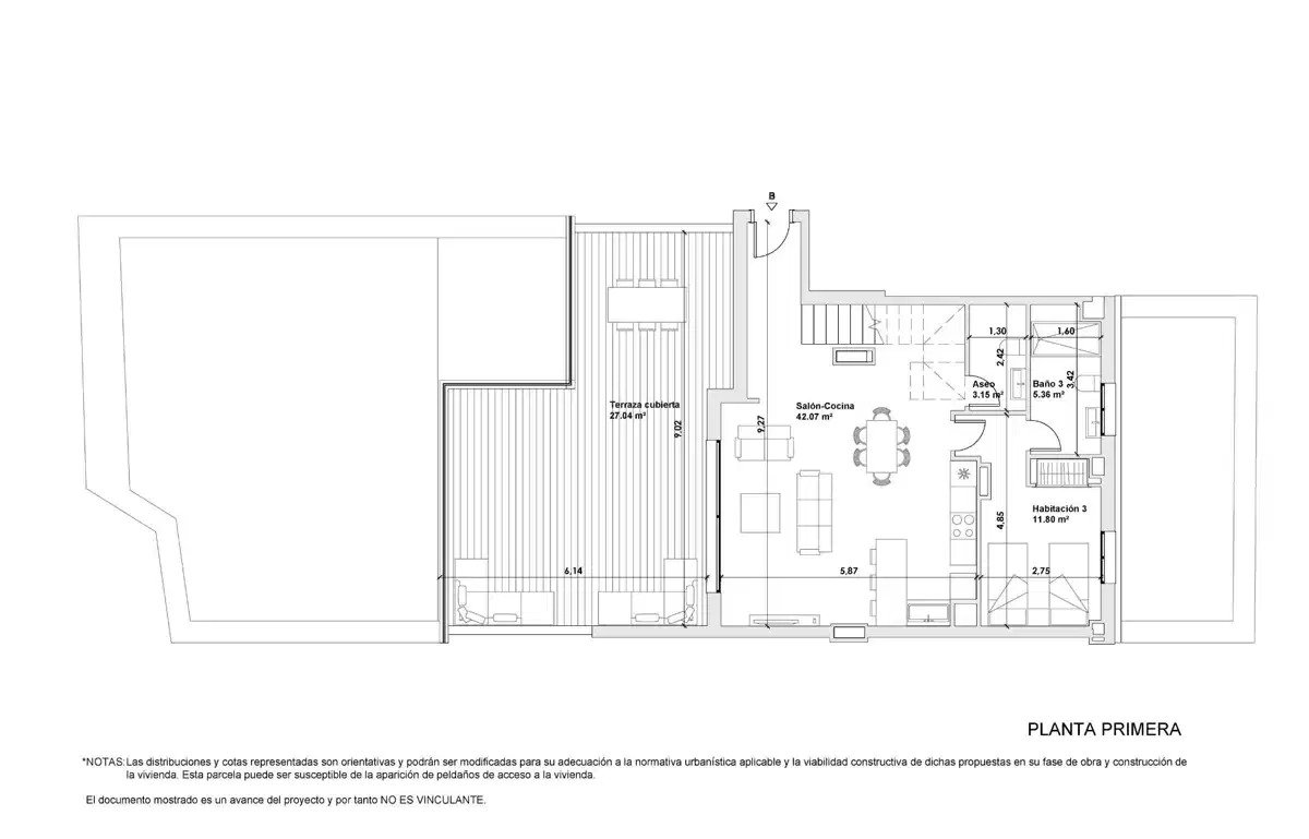 3-Bedroom, 3-Bathroom Penthouse with Panoramic Views in Casares