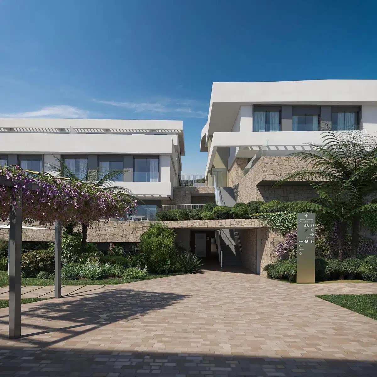 2-Bedroom, 2-Bathroom Ground Floor Apartment with Sea Views and Large Terrace in Estepona