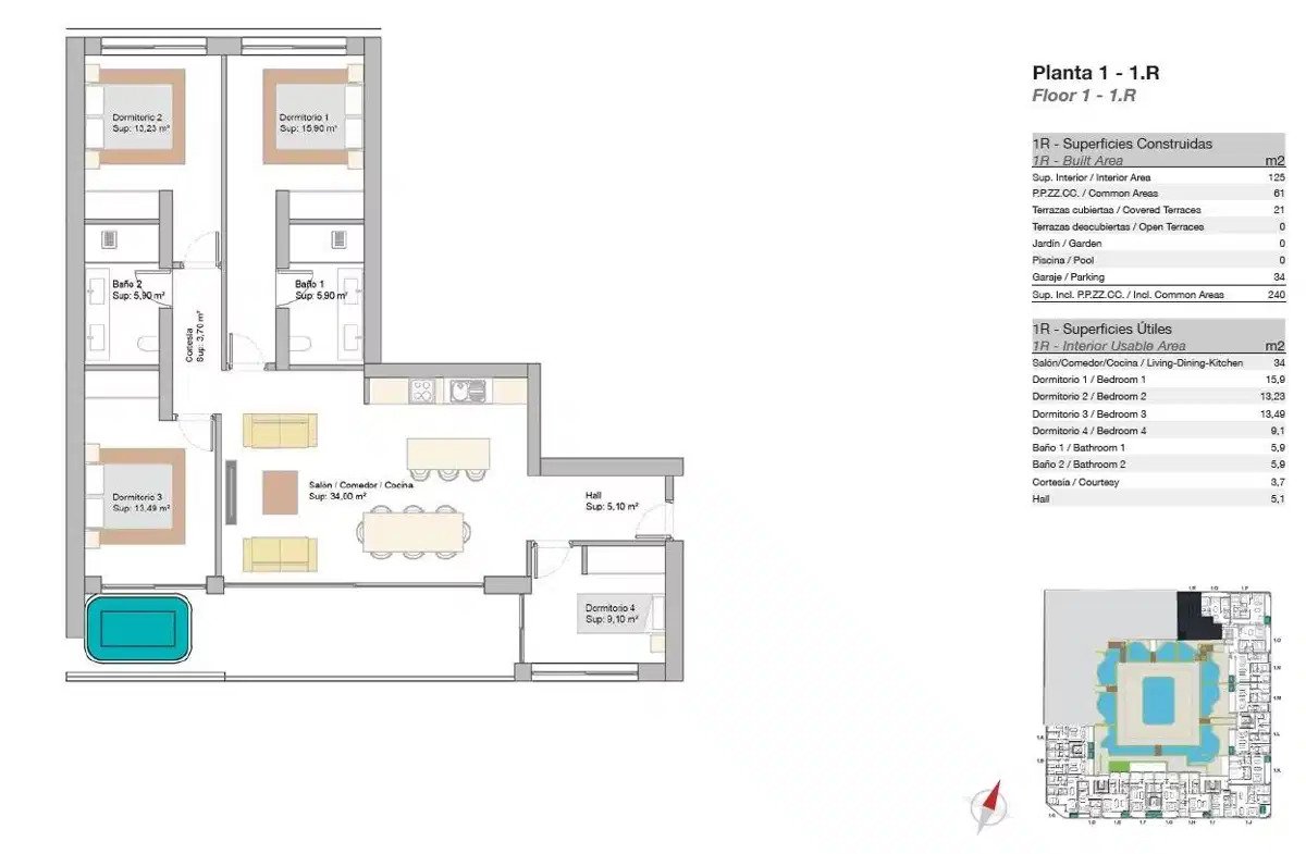 4-Bedroom, 2-Bathroom Luxury New Build Apartment in Marbella West – Elegant Coastal Living Near Puerto Banús
