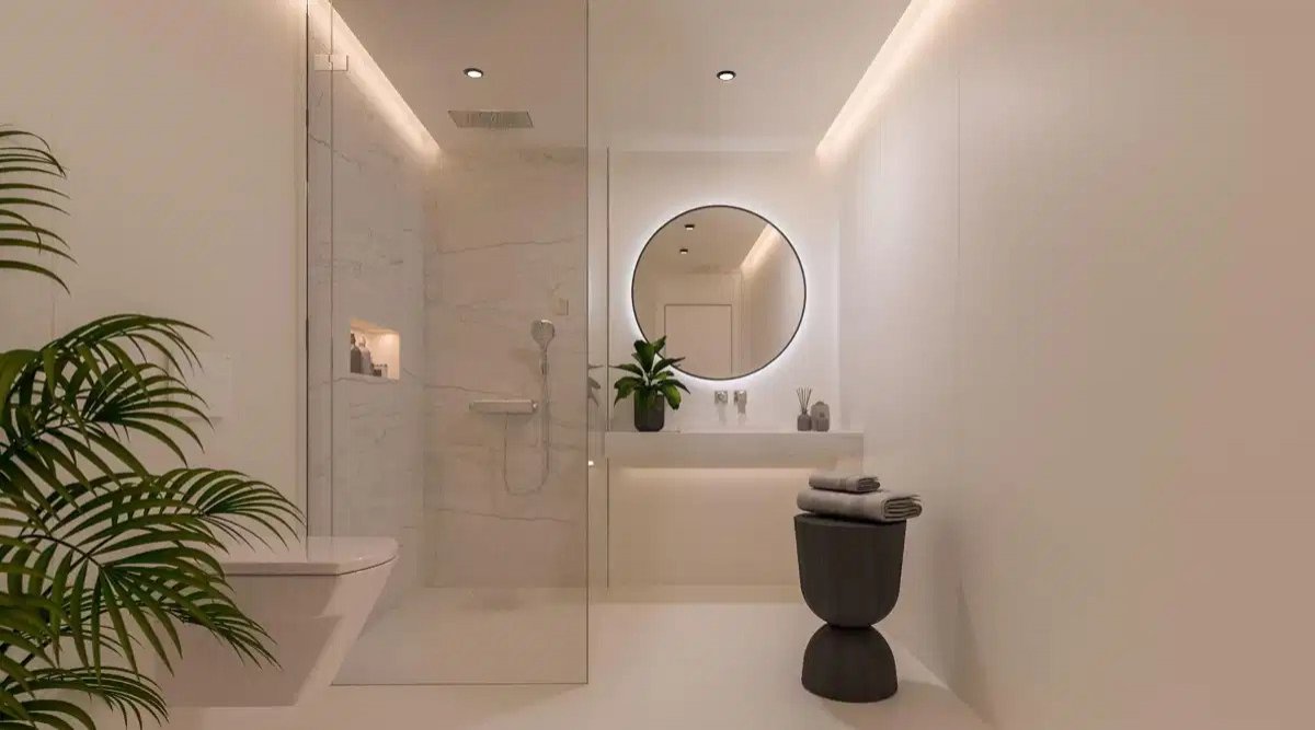 2-Bedroom, 2-Bathroom Apartment with Panoramic Sea Views in Reserva del Higuerón