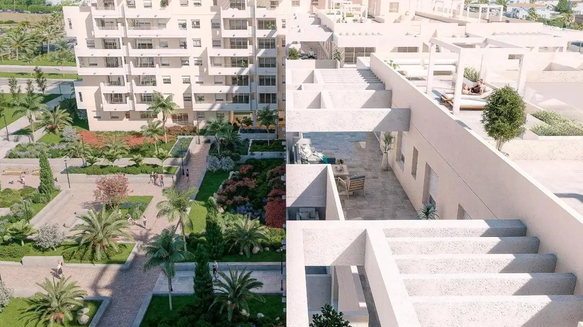 3-Bedroom, 2-Bathroom Apartment with Rooftop Pool and Panoramic Views in Nueva Andalucía
