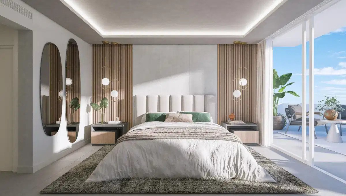 3-Bedroom, 2-Bathroom Penthouse with Panoramic Sea Views in Reserva del Higuerón