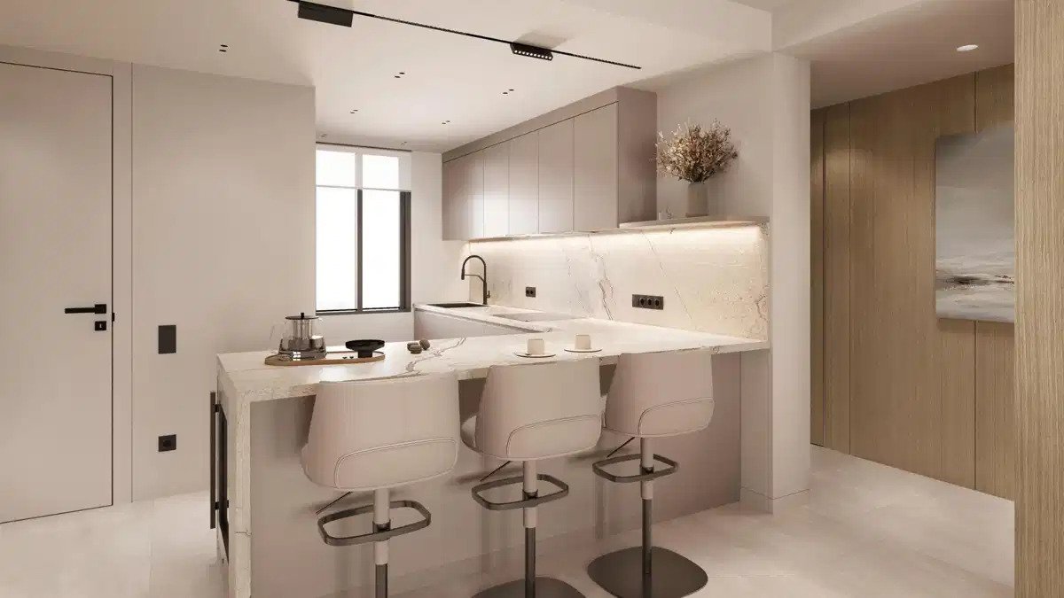 3-Bedroom, 2-Bathroom Modern Apartment with Panoramic Sea Views in the New Golden Mile