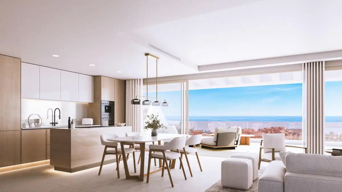 2-Bedroom, 2-Bathroom Apartment with Sea Views and Spacious Terraces near Estepona