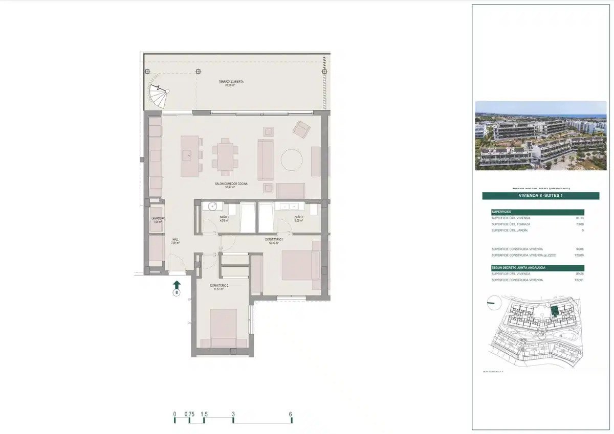 2-Bedroom, 2-Bathroom Penthouse in Estepona’s New Golden Mile