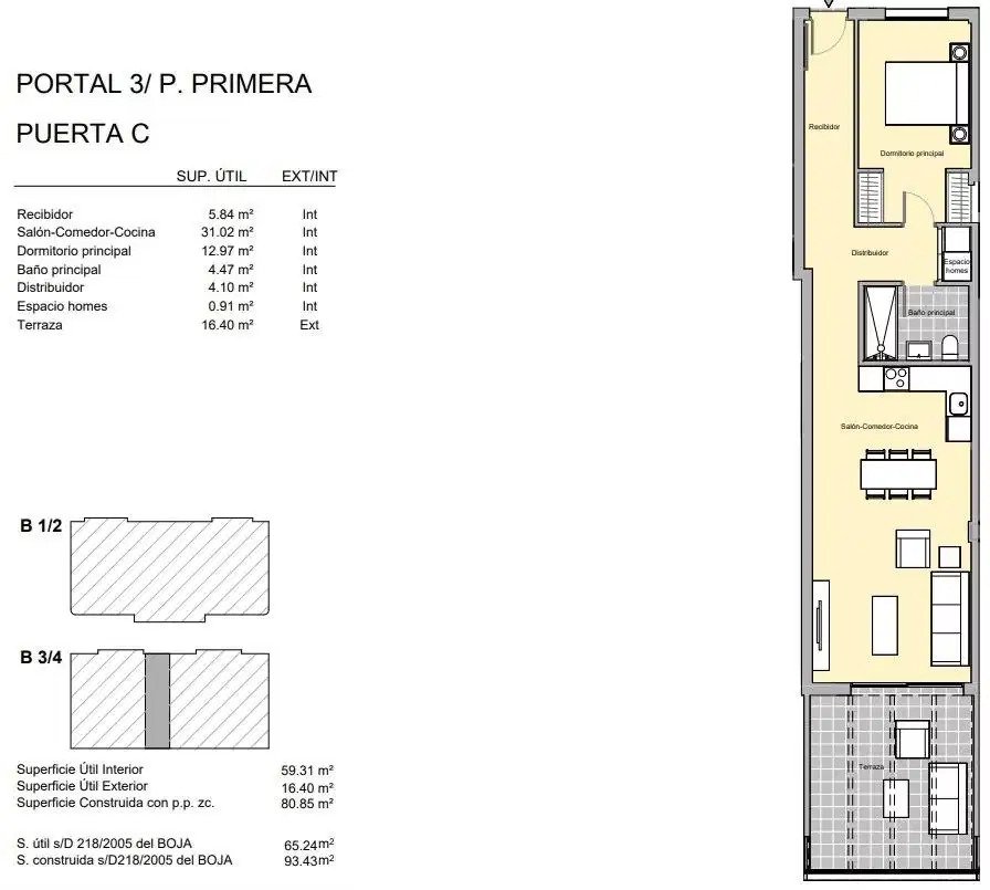 1-Bedroom, 1-Bathroom Apartment with Sea Views and Resort-Style Amenities in Estepona