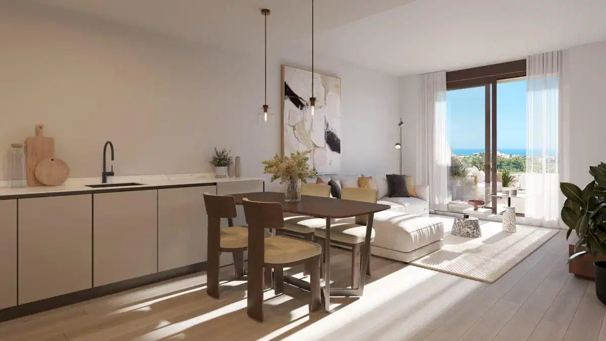 2-Bedroom, 2-Bathroom Apartment with Spacious Terraces and Open Views in Mijas Costa