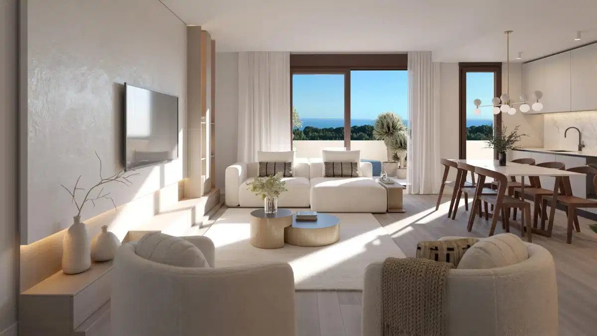 2-Bedroom, 2-Bathroom Apartment with Spacious Terraces and Open Views in Mijas Costa