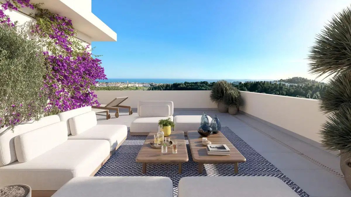 2-Bedroom, 2-Bathroom Apartment with Spacious Terraces and Open Views in Mijas Costa