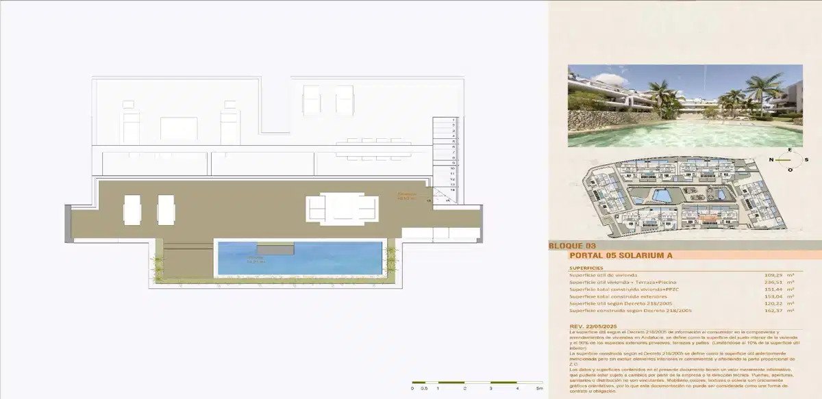 3-Bedroom, 2-Bathroom Penthouse with Resort-Style Amenities in Estepona West