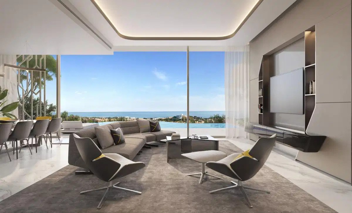 4-Bedroom, 5-Bathroom Luxury Villas Inspired by Lamborghini in Benahavís