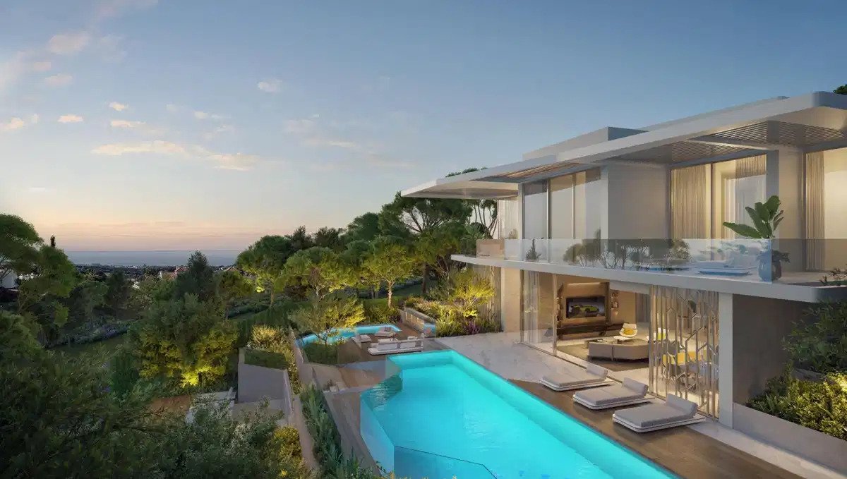 4-Bedroom, 5-Bathroom Luxury Villas Inspired by Lamborghini in Benahavís