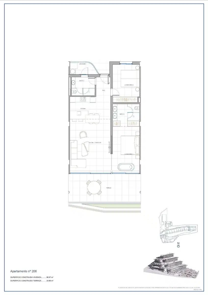 2-Bedroom, 2-Bathroom Apartment with Sustainable Design and Resort Amenities in El Higuerón