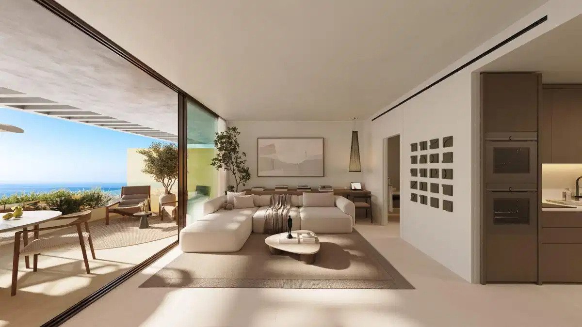 2-Bedroom, 2-Bathroom Penthouse with Private Pool and Sea Views in El Higuerón, Costa del Sol