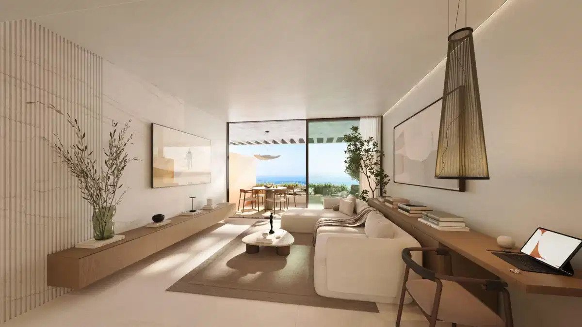2-Bedroom, 2-Bathroom Penthouse with Private Pool and Sea Views in El Higuerón, Costa del Sol