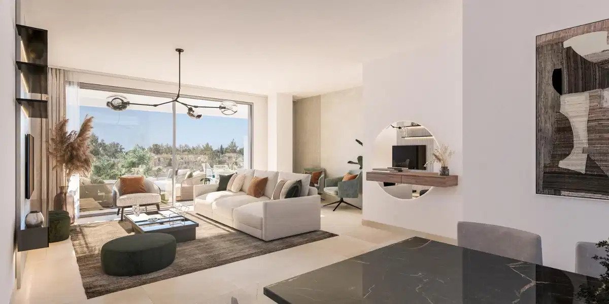 3-Bedroom, 3-Bathroom Ground Floor Apartment in Luxury Marbella Urbanisation with Golf Views