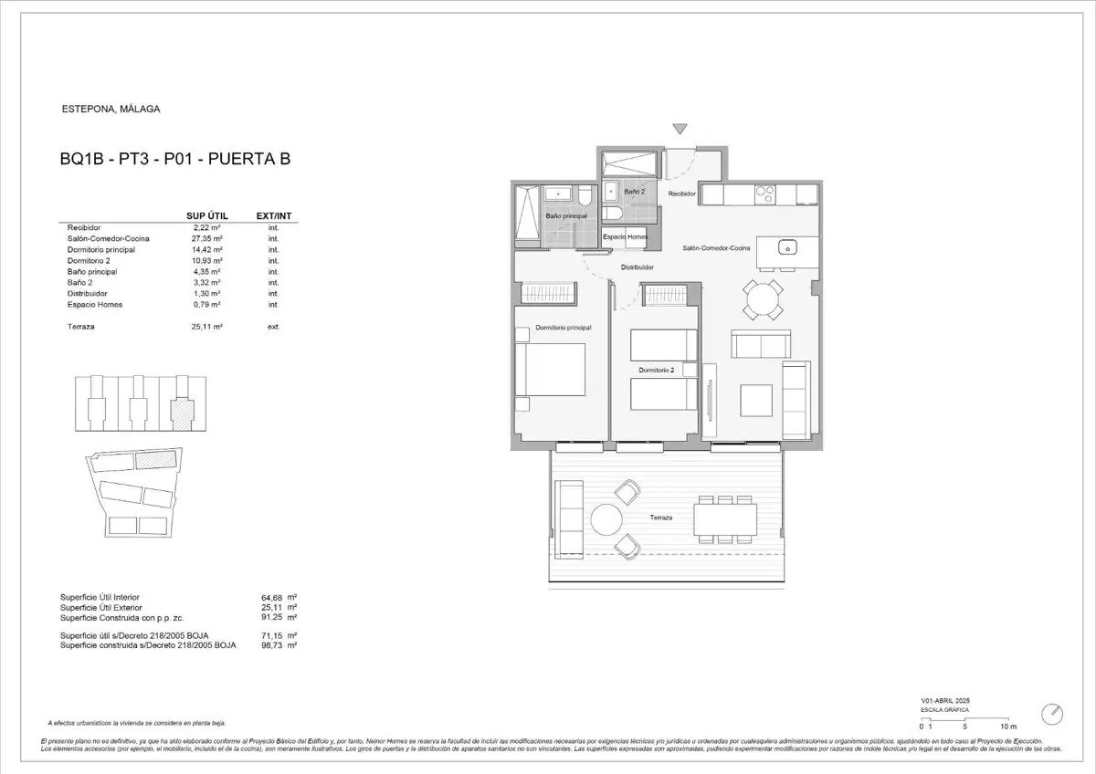 2-Bedroom, 2-Bathroom Apartment with Panoramic Golf and Sea Views near Estepona