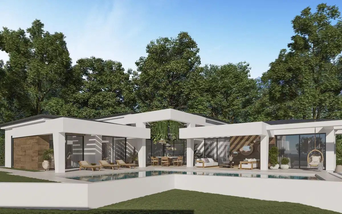 4-Bedroom, 5-Bathroom Exclusive Luxury Villa with Private Garden and Advanced Home Technology