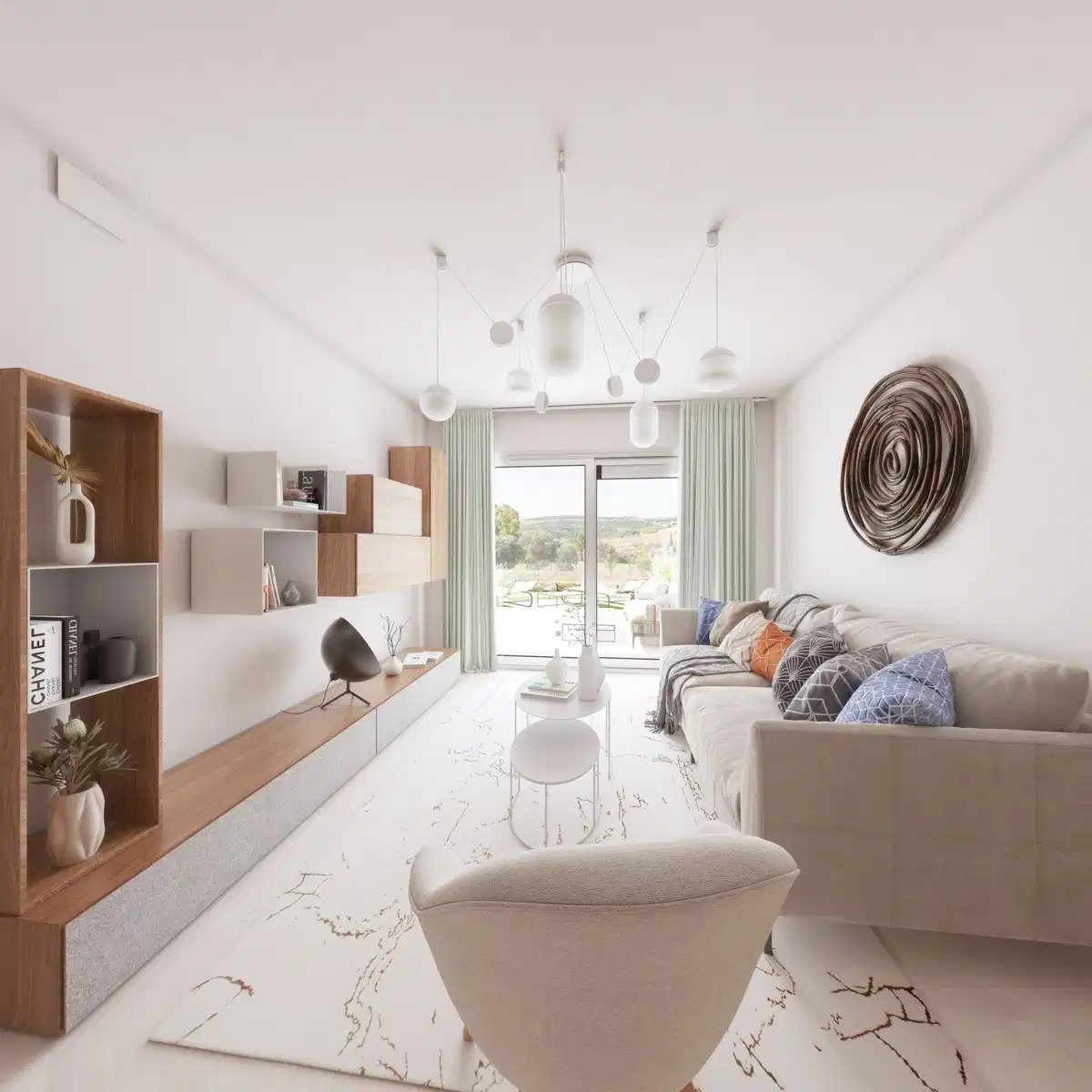 2-Bedroom, 2-Bathroom Apartment with Panoramic Golf and Sea Views in Estepona Golf