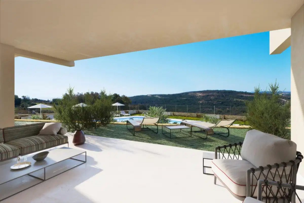 2-Bedroom, 2-Bathroom Apartment with Panoramic Golf and Sea Views in Estepona Golf
