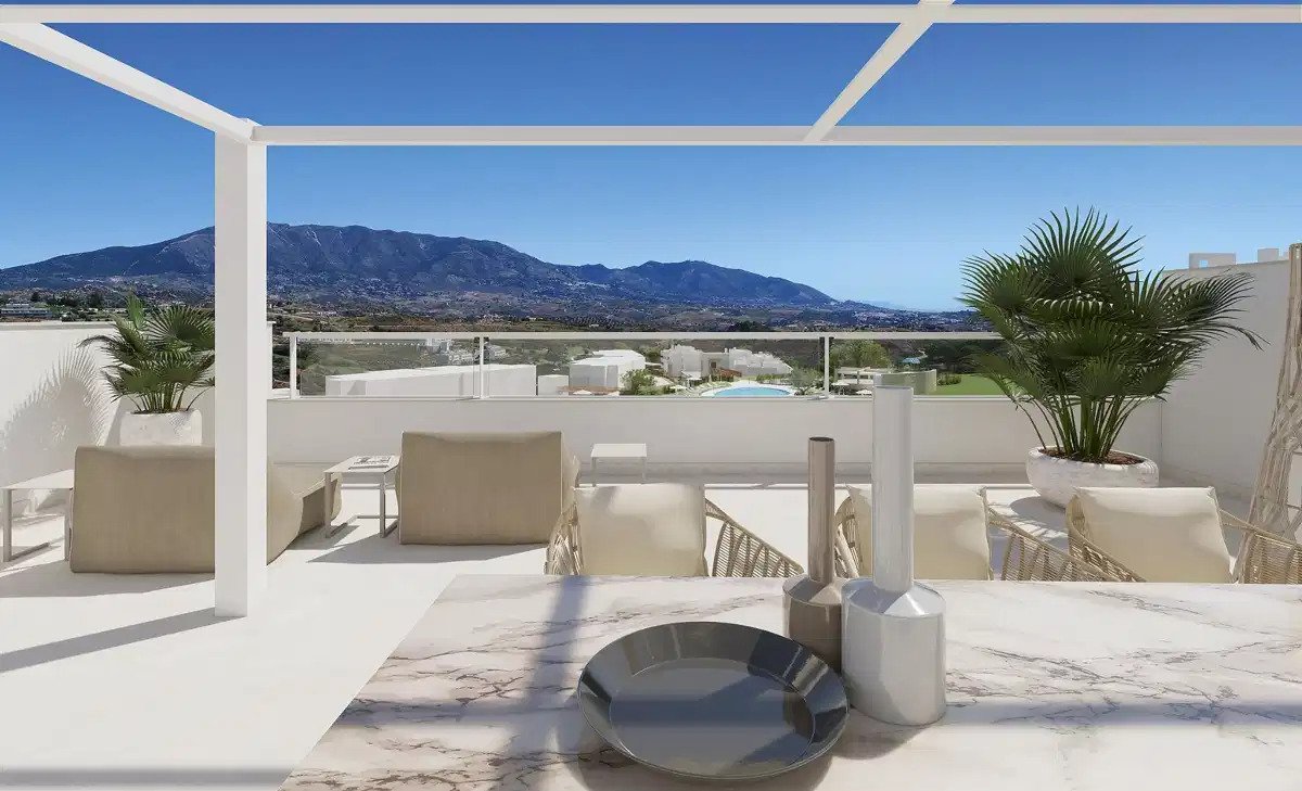 3-Bedroom, 2-Bathroom Penthouse with Panoramic Golf and Sea Views at La Cala Golf Resort