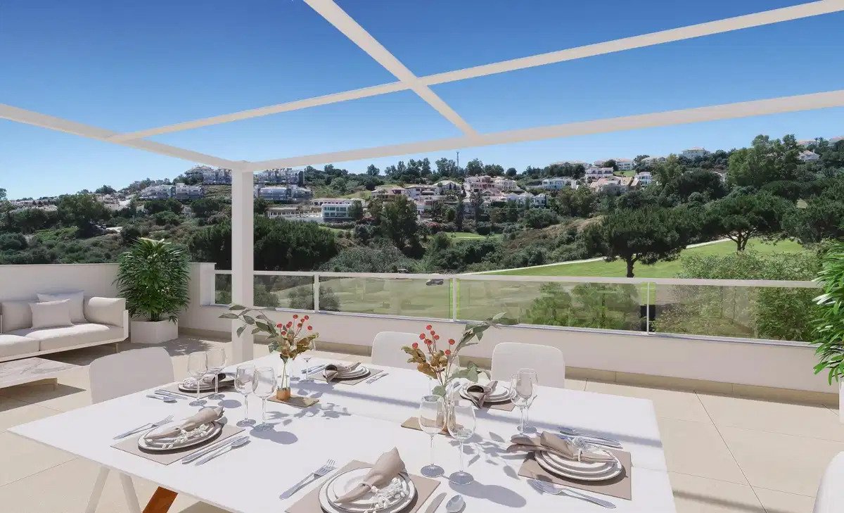 3-Bedroom, 2-Bathroom Penthouse with Panoramic Golf and Sea Views at La Cala Golf Resort